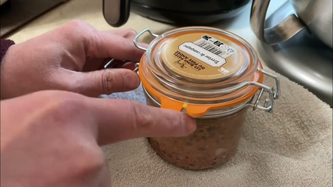 how to open vacuum sealed glass jar? YouTube