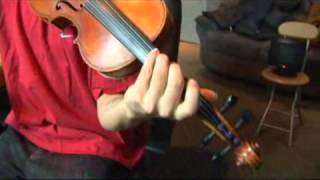 Violin B Harmonic Minor Scale: 3rd Scale Degree