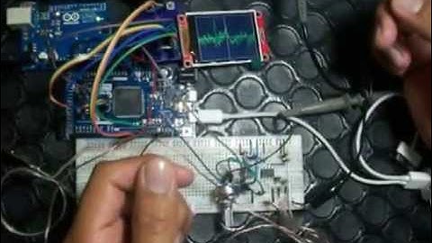 Arduino ECG -  Lcd TFT (Prototipo 1)