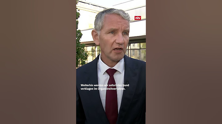 Höcke will als Ministerpräsident "sofort den Bund verklagen" - AfD-Politiker im #ntv Frühstart