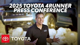 2025 Toyota 4Runner Press Conference Reveal | Toyota