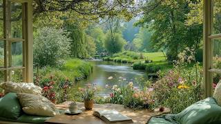 peaceful spring morning 🌿 a soft piano playlist with birdsong for reading, study & focus screenshot 5