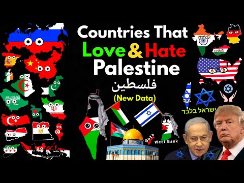 Countries That Love/Hate Palestine (New Data)