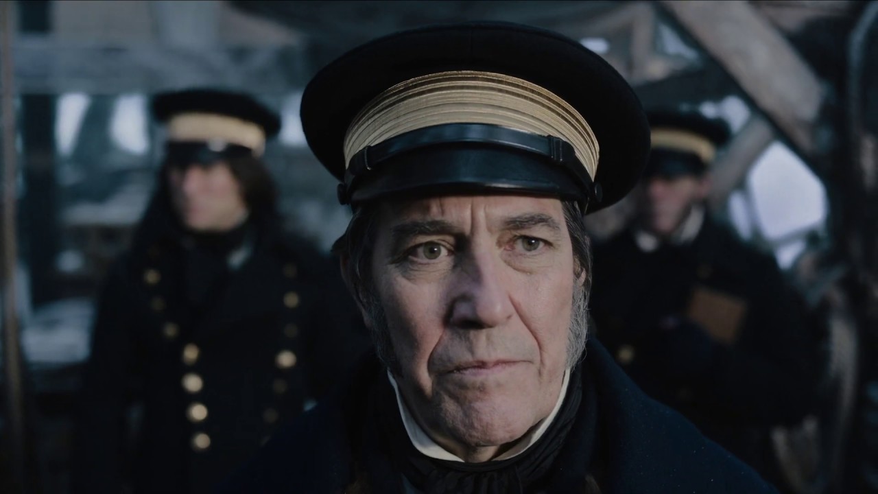 Франклин отдает приказы офицерам (Террор) - YouTube