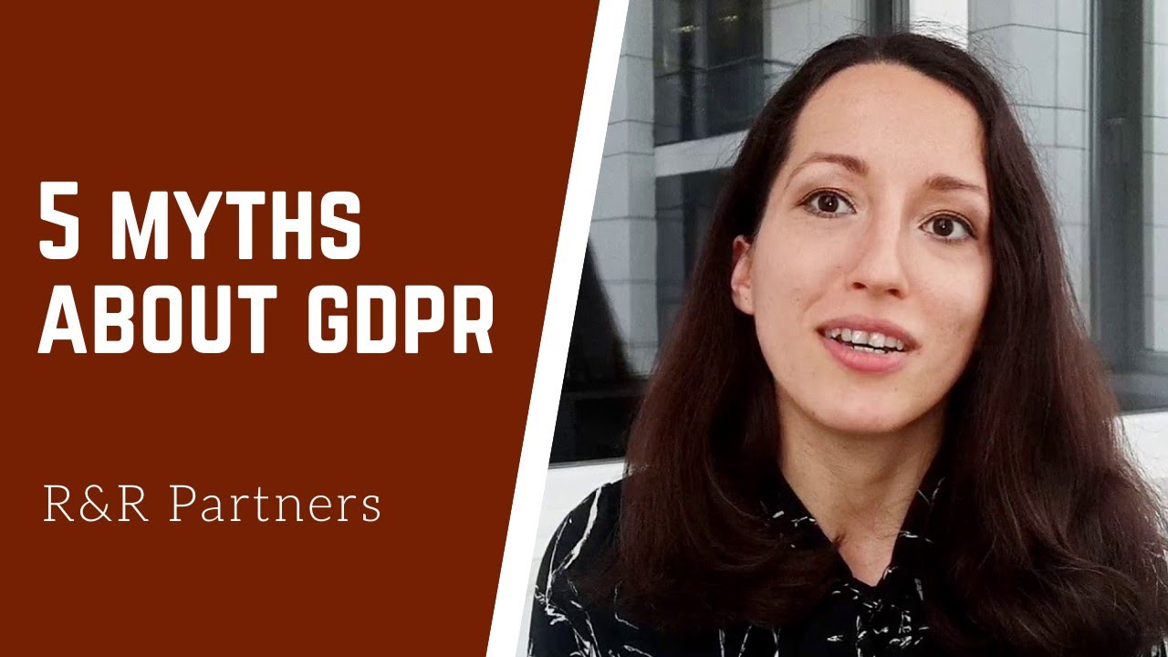 5 Myths about GDPR