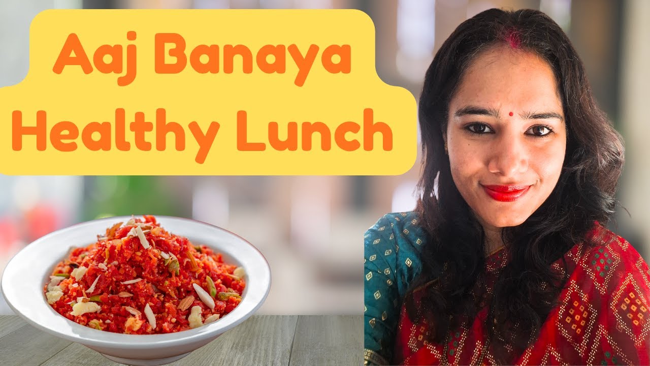 Maine banaya healthy matar mushroom sabji and Guilt-Free Gazar Halwa | Healthy Life | Raavi's Diary