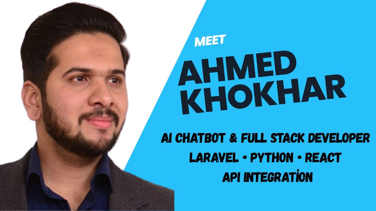 AI Chatbot & Full Stack Developer – Laravel | Python | React - YouTube