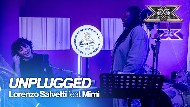 Lorenzo Salvetti canta con Mimì “Caruso” di Lucio Dalla | Unplugged X Factor 2024