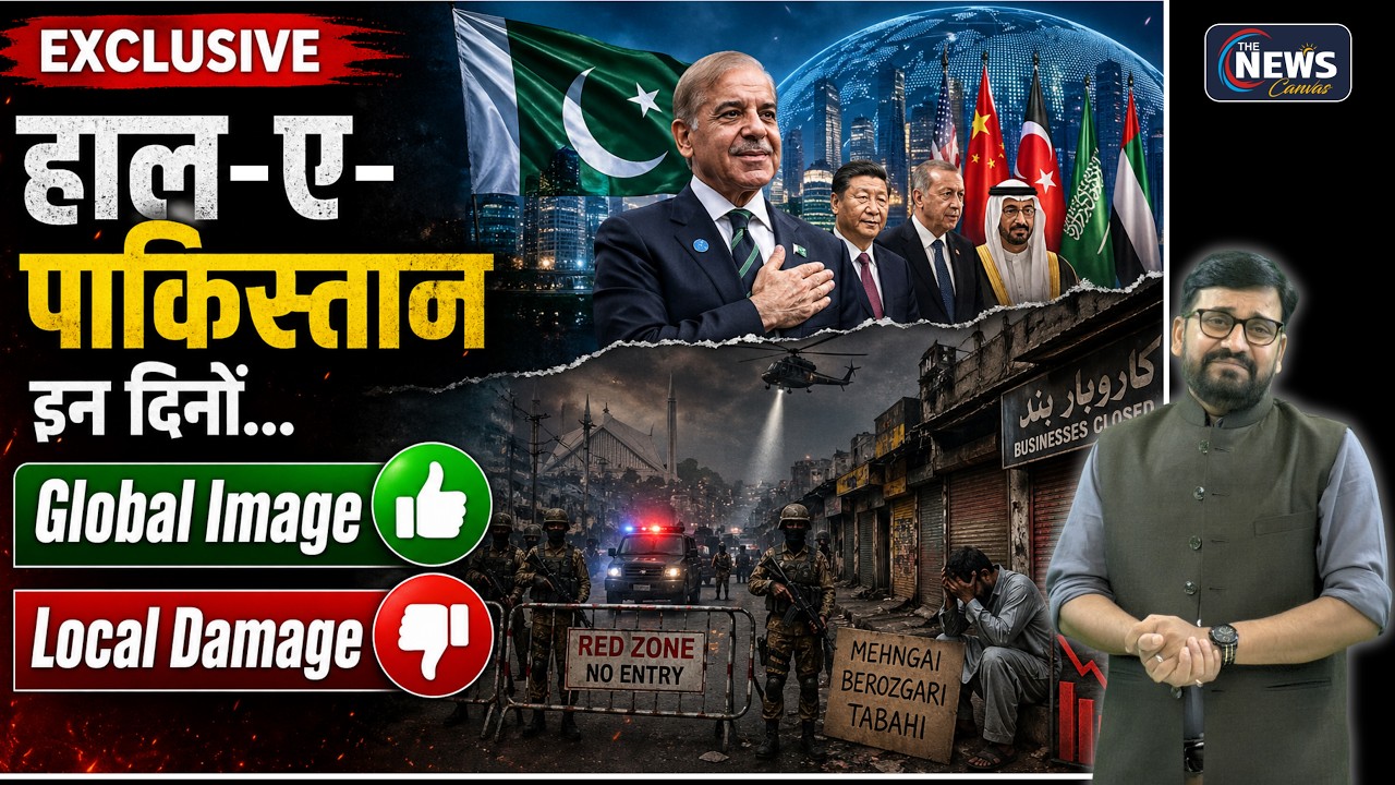 Pakistan का ‘Peace Lockdown’ | शांति वार्ता या जनता पर Shutdown? | The News Canvas |
