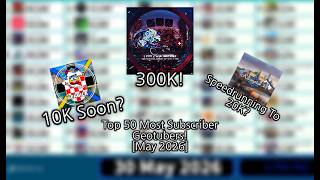Top 50 Most Subbed Cvc Editors In The World May 2026 Update