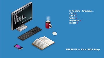 Computer Boot Process animation HD