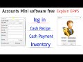 Accounting free mini software  own byilyas official free with out any cost  life time use part3