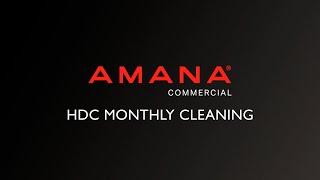 09 - Oven Maintenance: Monthly Cleaning (HDC)