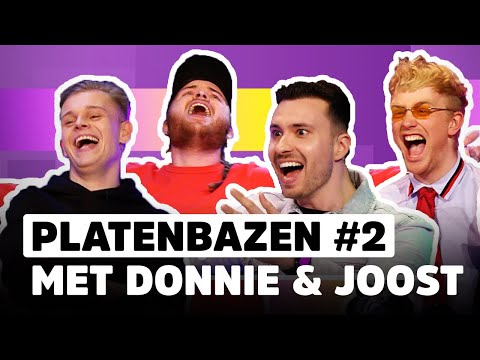 DONNIE & JOOST geven lles tegen DENNIS SCHOUTEN en RUTGER VINK! | PLATENBAZEN #2