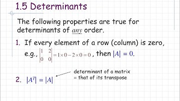 Properties of determinant//lecture 6