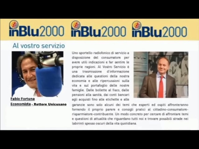 Fabio Fortuna ad Al Vostro Servizio INFLAZIONE CARO PREZZI E CARBURANTI di in Blu 2000 del 18 03 26