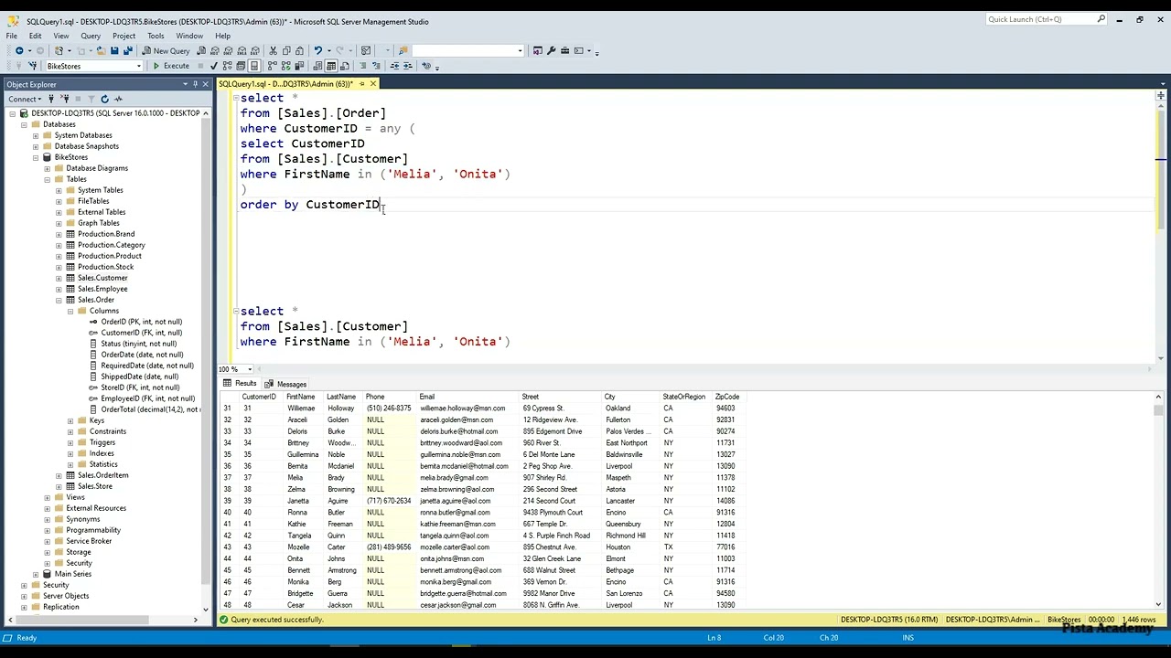آموزش T-SQL - جلسه هفتاد و چهار