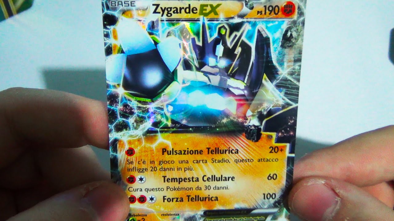 SPACCHETTAMENTO INASPETTATO - Pack Opening TIN Pokémon: Zygarde 100% EX - YouTube Dlarzz