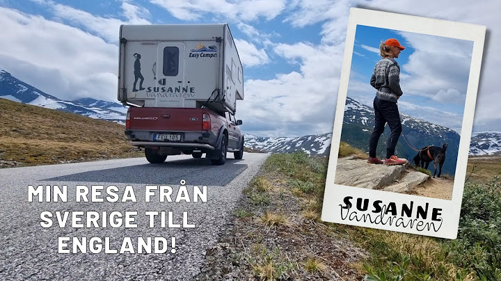 Min resa från Sverige till England!