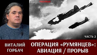 Виталий Горбач о действиях авиации в операции на 
