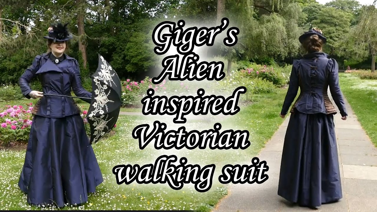 Finishing my Giger's Alien inspired 1890s walking suit - Making the jacket