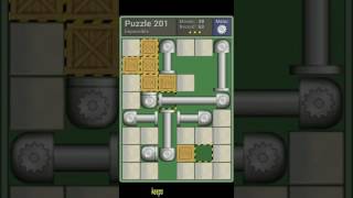 Pushing Machine (Impossible) Level Puzzle 201 - Perfect Solution