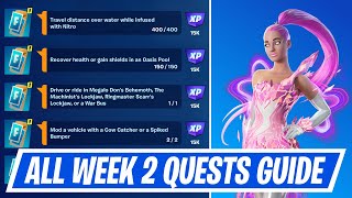 Fortnite Complete Week 2 Quests - How to EASILY Complete Week 2 Challenges in Chapter 5 Season 3