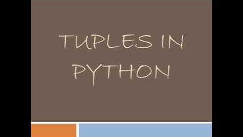 Class 11th (chapter-12 Tuple Manipulation)part 1