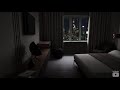 ASMR Rain Thunder Night Window View Sound Ambience 7 Hours 4K - Sleep Relax Focus Chill Dream