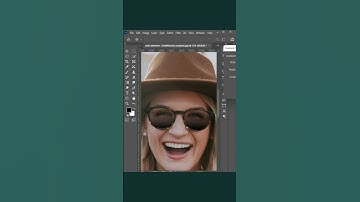 Normal glass into sunglass effect in Photoshop #shorts #photoshop #sunglasses  #shortvideo #reels