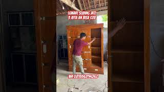 Lemari jati siap kirim bisa COD #remix #dj #sound #lemari #viralvideo #furniture #fypシ゚