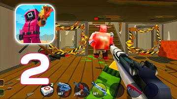 PIXEL COMBAT SURVIVAL ZOMBIE ANDROID GAMEPLAY WALKTHROUGH PART 2 (THE SUBWAY)