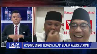 Prabowo Singgung soal Kabur ke Yaman, Ini Kata Politisi Gerindra dan Ray Rangkuti