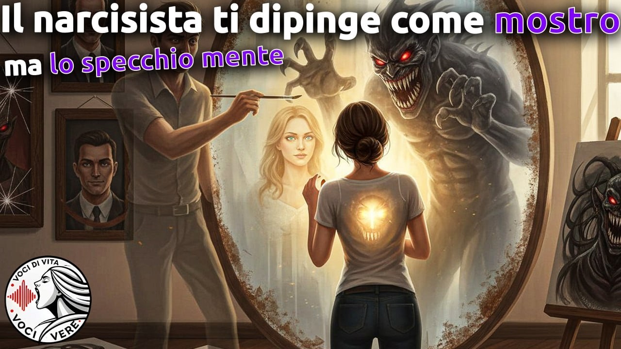 Il narcisista ti dipinge come mostro… ma lo specchio mente - YouTube