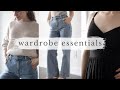 WARDROBE ESSENTIALS | versatile, minimalist basics