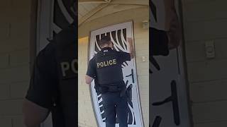 Full Cops Bang on Guy's Door, Refuse to Leave Update