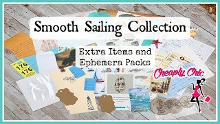 The Smooth Sailing Collection! Extra Items and Ephemera Packs
The Smooth Sailing Collection will be released tomorrow, Friday, July 15th at 12:00 (noon) EST!
Etsy: https://www.etsy.com/shop/CheaplyChicBoutique
Instagram: https://www.instagram.com/cheaplychic_yt/
Facebook: https://www.facebook.com/groups/CheaplyChic/
Design Team:
Happy2Plan: https://www.youtube.com/channel/UC8ApI_bMuOCoNCd7groFpQQ
Jens Junk https://www.youtube.com/channel/UCM9QGlPElJjb4PkCJFRhIbw/videos
Creative Crafticality: https://www.youtube.com/creativecrafticality
DayDreamer Designs: https://www.youtube.com/user/1979josey The Smooth Sailing Collection! Extra Items and Ephemera Packs