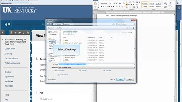 Submitting Written Assignments via BlackBoard