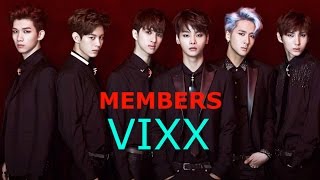 Profile Members VIXX 2016 (SACROSKPOP)