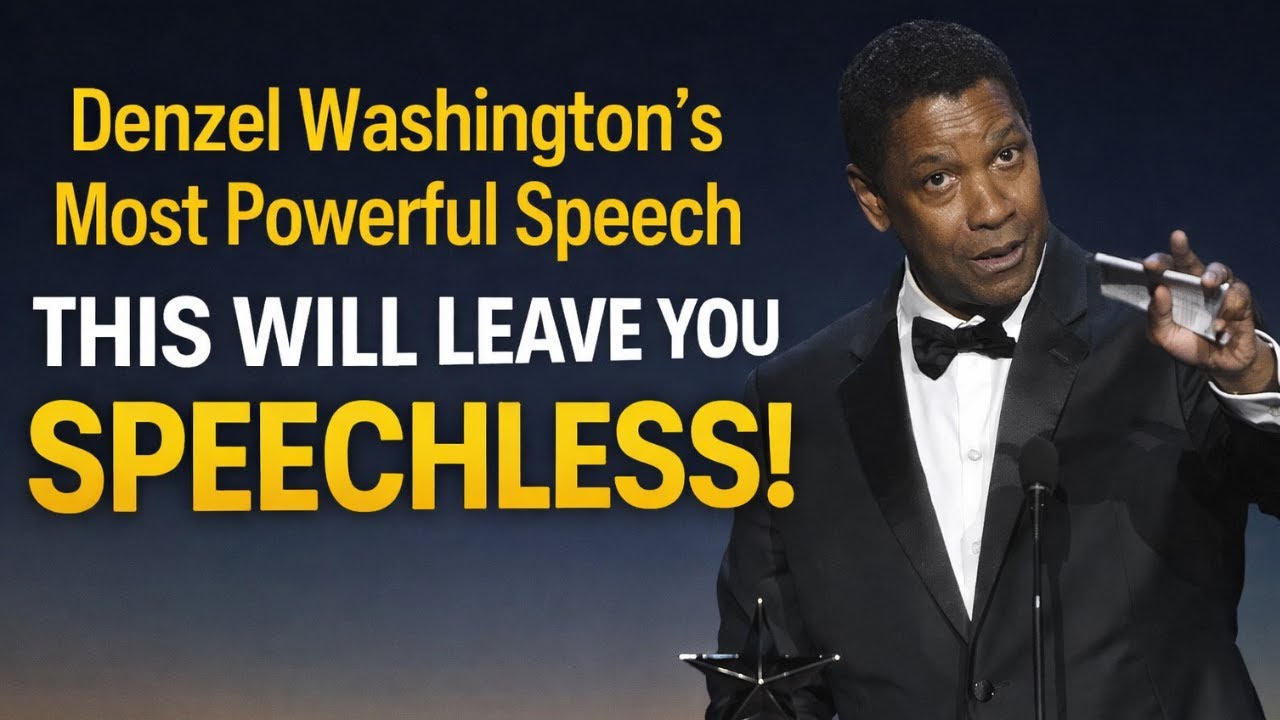 Denzel Washington’s Most Powerful Motivational Speech | This Will Leave You SPEECHLESS 🔥