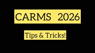 Residency Application 2026: Where to Start & How to Stay Organized (CaRMS/ERAS Tips)
