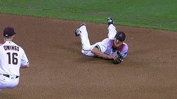 PHI@ARI: Ahmed makes a great diving stop to rob Knapp