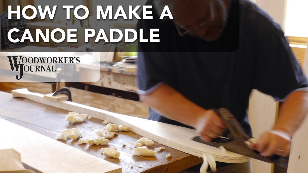 How to Make a Canoe Paddle at North House Folk School 