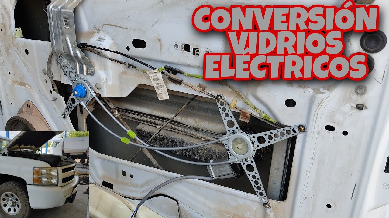 DE MANUAL A ELÉCTRICOS LOS VIDRIOS DE LA SILVERADO 2007-2013 || ¿SIGUE FUNCIONANDO ESTE SISTEMA?