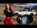 Off Road 4x4 to Abandoned Gold Mine - Exploring Inside! - Overlanding Solo Female Van Life