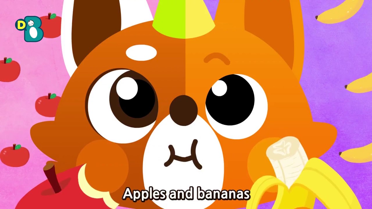 Apples And Bananas Nursery Rhymes For Children YouTube