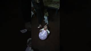 My Little Baby Crying For Balloon