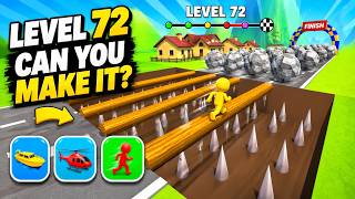 Shape Shifting Race 3D Gameplay 🔥 Can I Win Every Impossible Level? screenshot 2