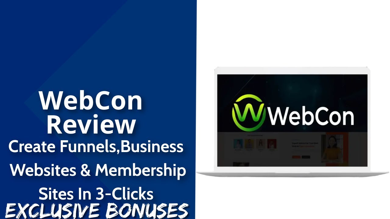 WebCon Review | Create Funnels, Business Websites & Membership Sites In ...