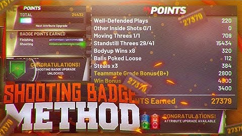 THE *NEW* FASTEST SHOOTING BADGE METHOD IN NBA 2K20! HOW TO GET YOUR SHOOTING BADGES IN UNDER 1 DAY!